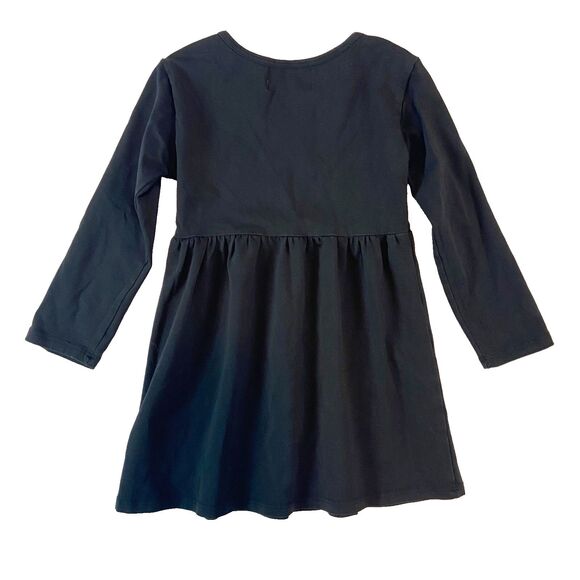 Lily & Londyn's Tunic Dress Girls 3T Black Long‎ Sleeve Stretch Neutral - Picture 2 of 3